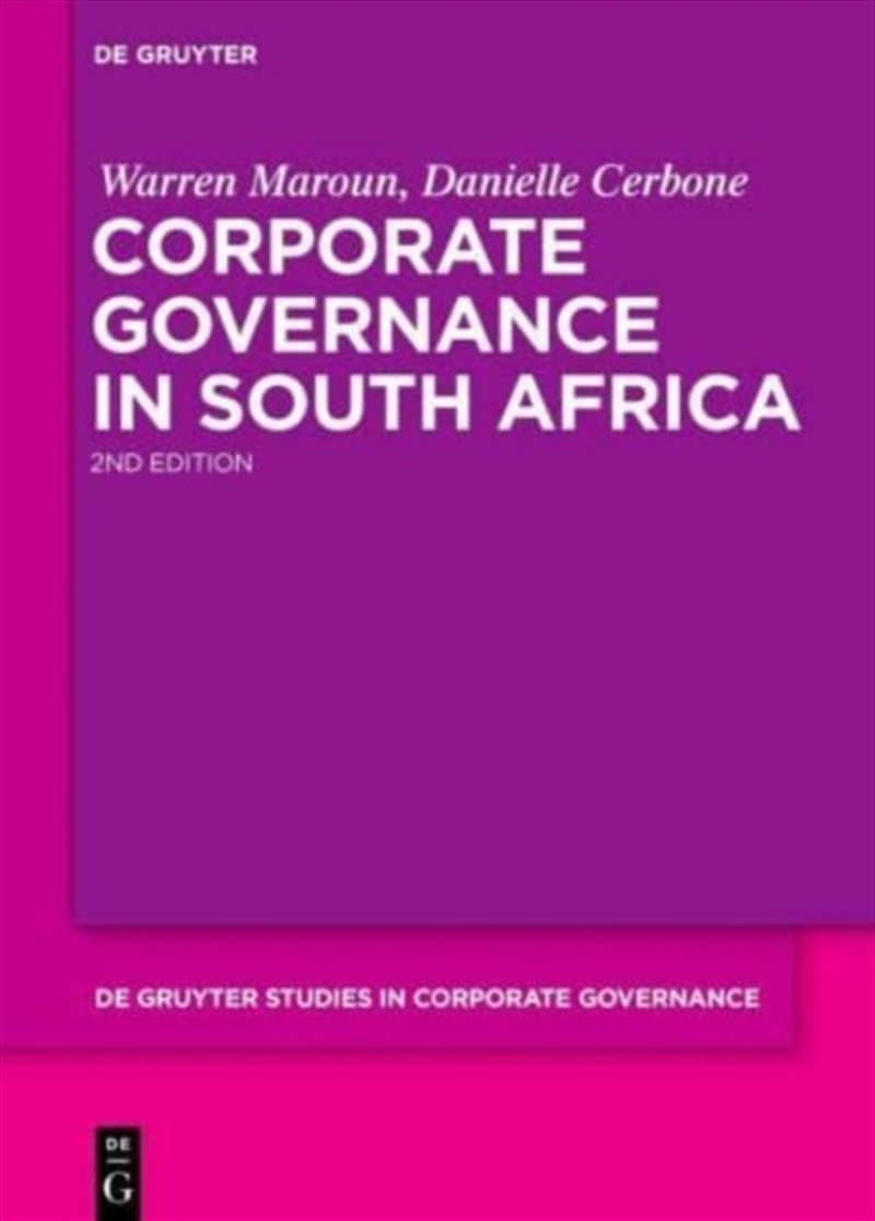 Corporate Governance In South Africa/Product Detail/Business Leadership & Management