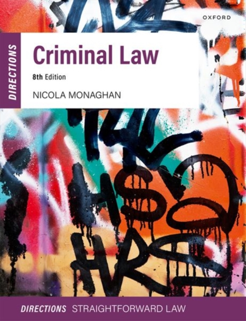 Criminal Law Directions/Product Detail/Law