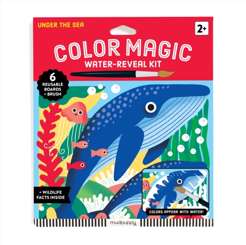 Under The Sea Color Magic Water-Reveal Kit/Product Detail/Kids Activity Books