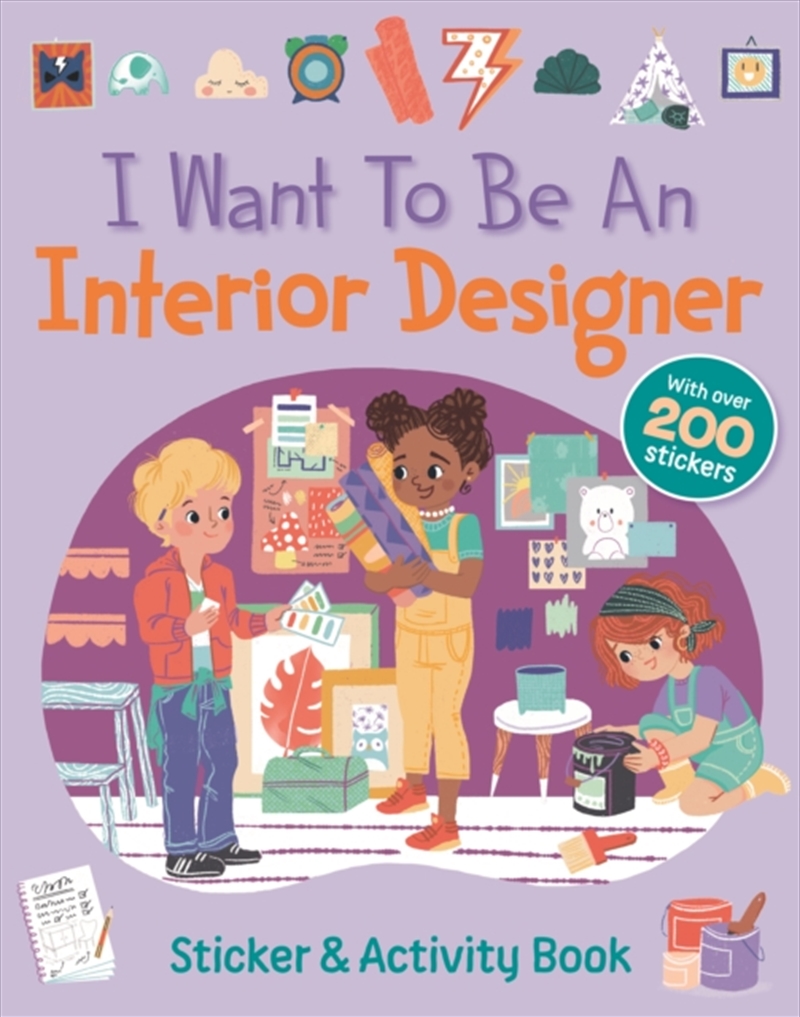 I Want To Be An Interior Designer/Product Detail/Kids Activity Books