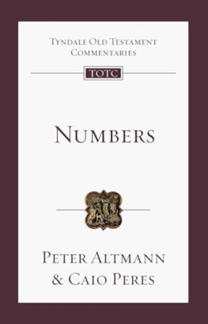 Numbers : An Introduction And Commentary/Product Detail/Religion & Beliefs