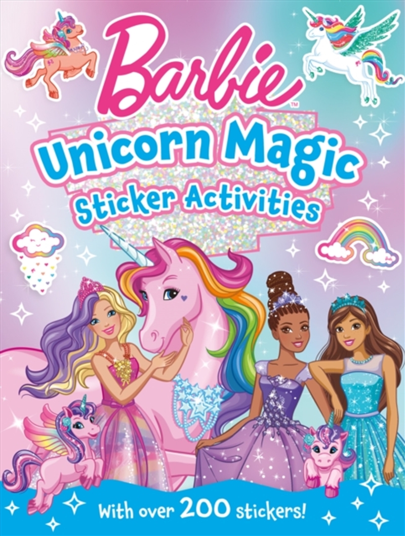 Barbie Unicorn Magic Sticker Activity Book/Product Detail/Kids Activity Books