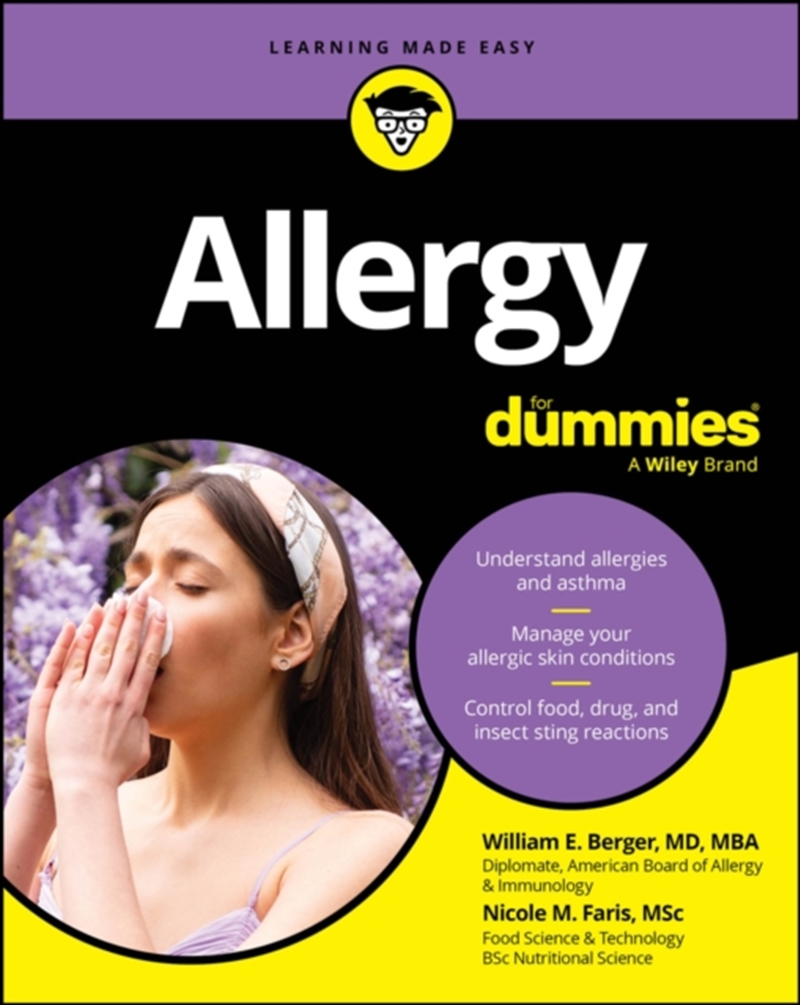 Allergy For Dummies/Product Detail/Fitness, Diet & Weightloss