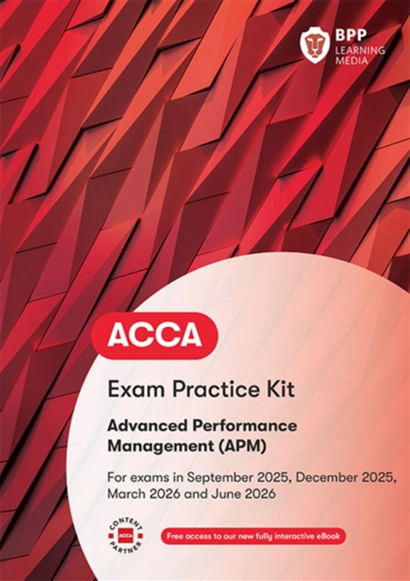Acca Advanced Performance Management : Exam Practice Kit/Product Detail/Accounting & Finance