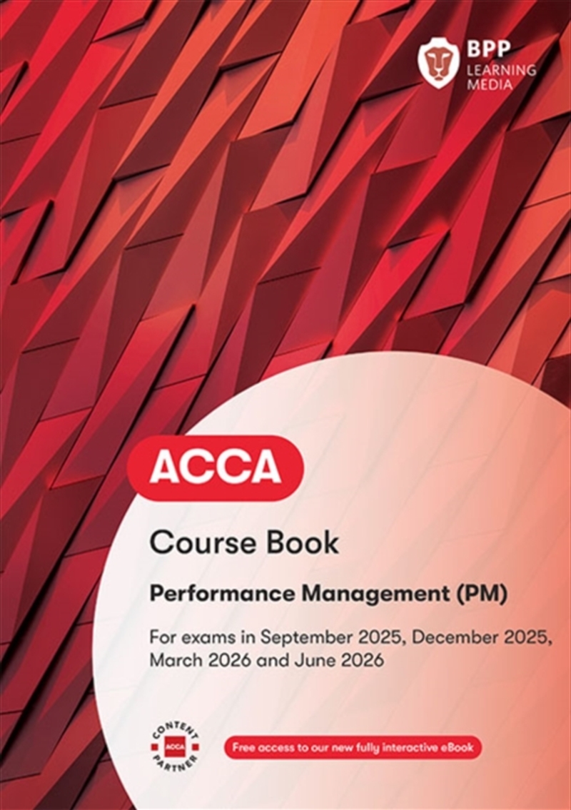 Acca Performance Management : Course Book/Product Detail/Accounting & Finance
