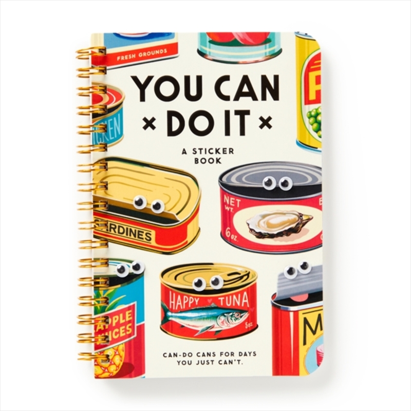 You Can Do It Googly Sticker Book/Product Detail/Stationery