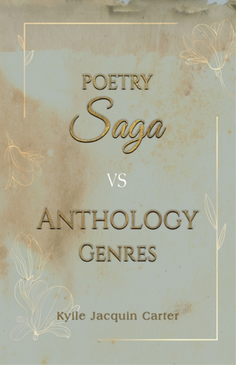 Poetry Saga Vs Anthology Genres/Product Detail/Poetry
