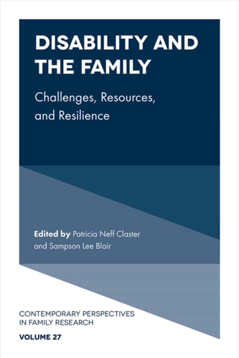 Disability And The Family : Challenges, Resources, And Resilience/Product Detail/Healthcare