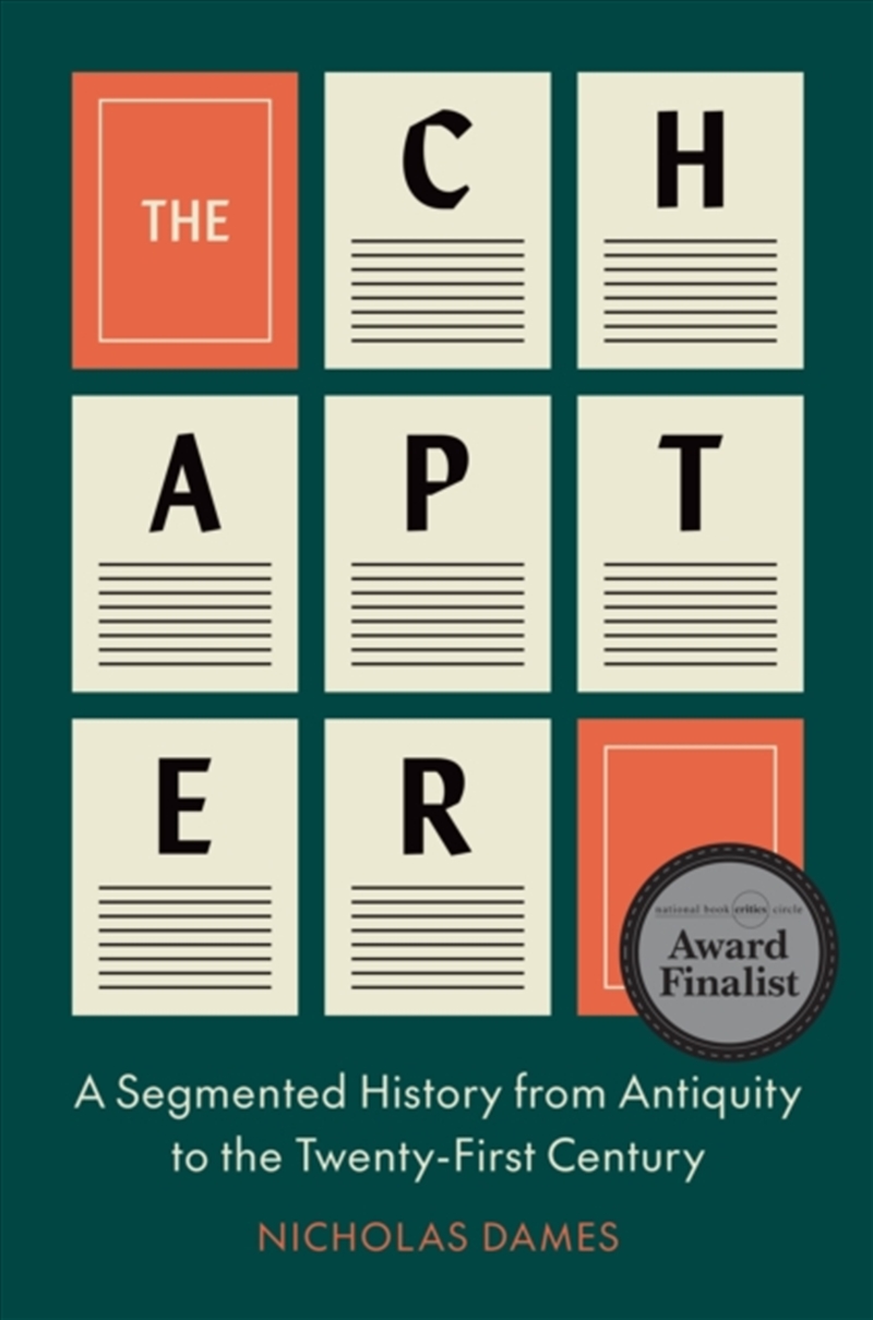 The Chapter : A Segmented History From Antiquity To The Twenty-First Century/Product Detail/Literature & Poetry