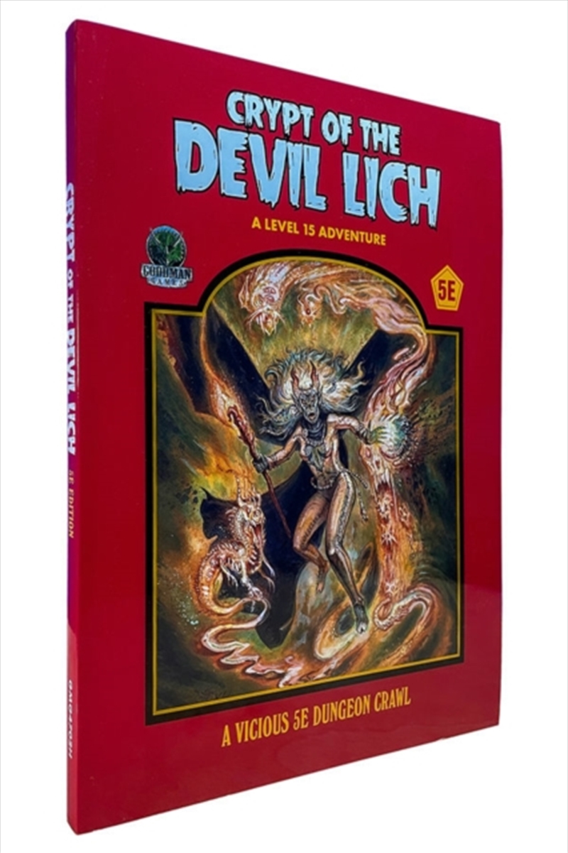 Crypt Of The Devil Lich - 5E - Softcover Edition/Product Detail/Sport & Recreation