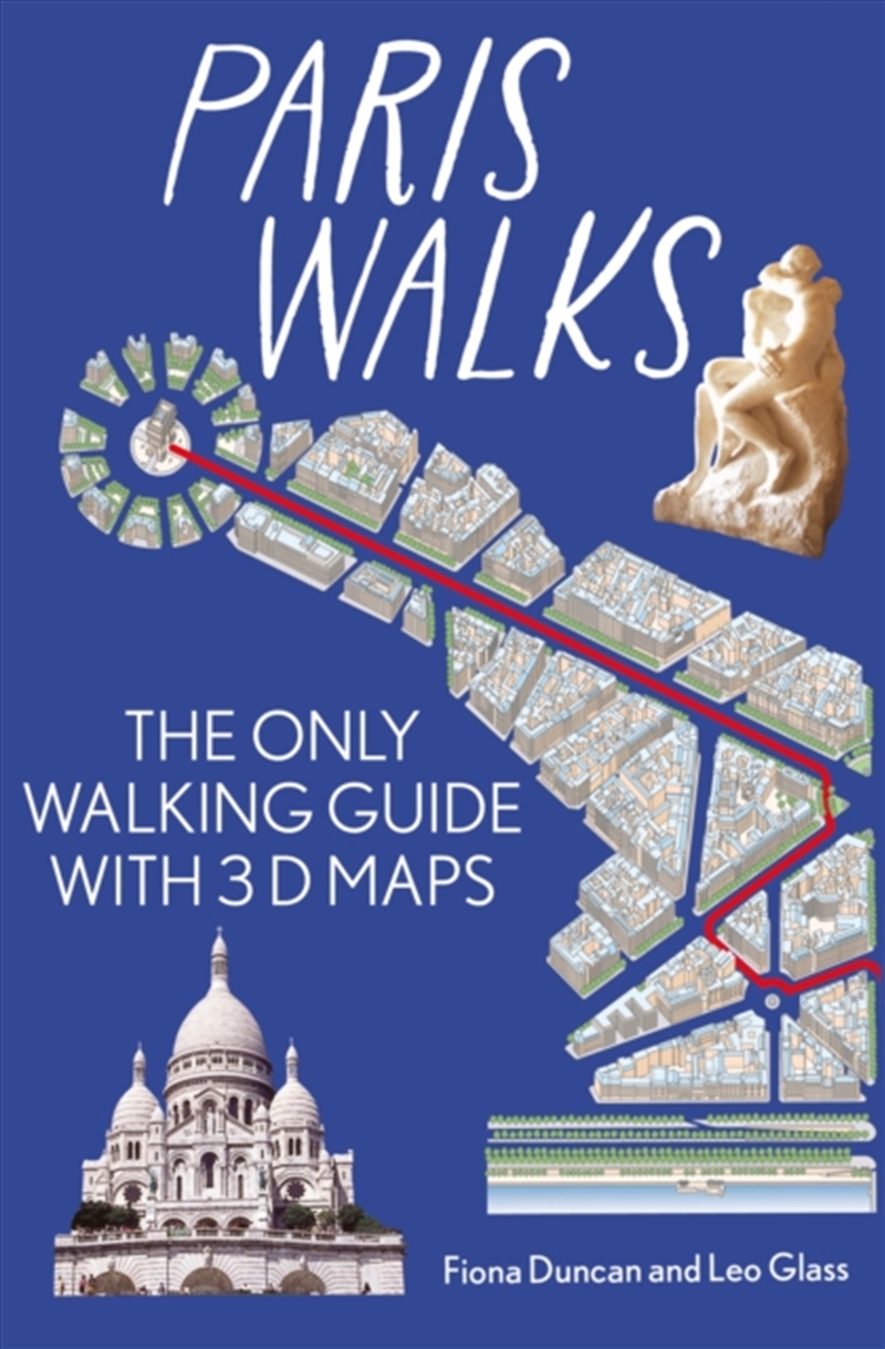 Paris On Foot City Guide - The Best Walks Around Paris : The Only Walking Guide With 3D Maps/Product Detail/Travel & Holidays