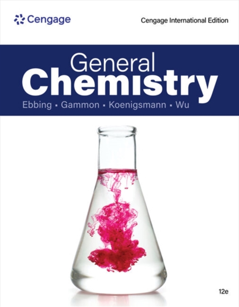 General Chemistry, Cengage International Edition/Product Detail/Science