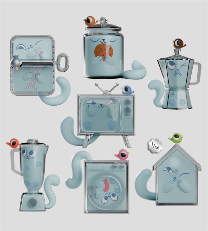 Kaleidos - Ghost Cat Blind Box Series 1 (SENT AT RANDOM)/Product Detail/Figurines