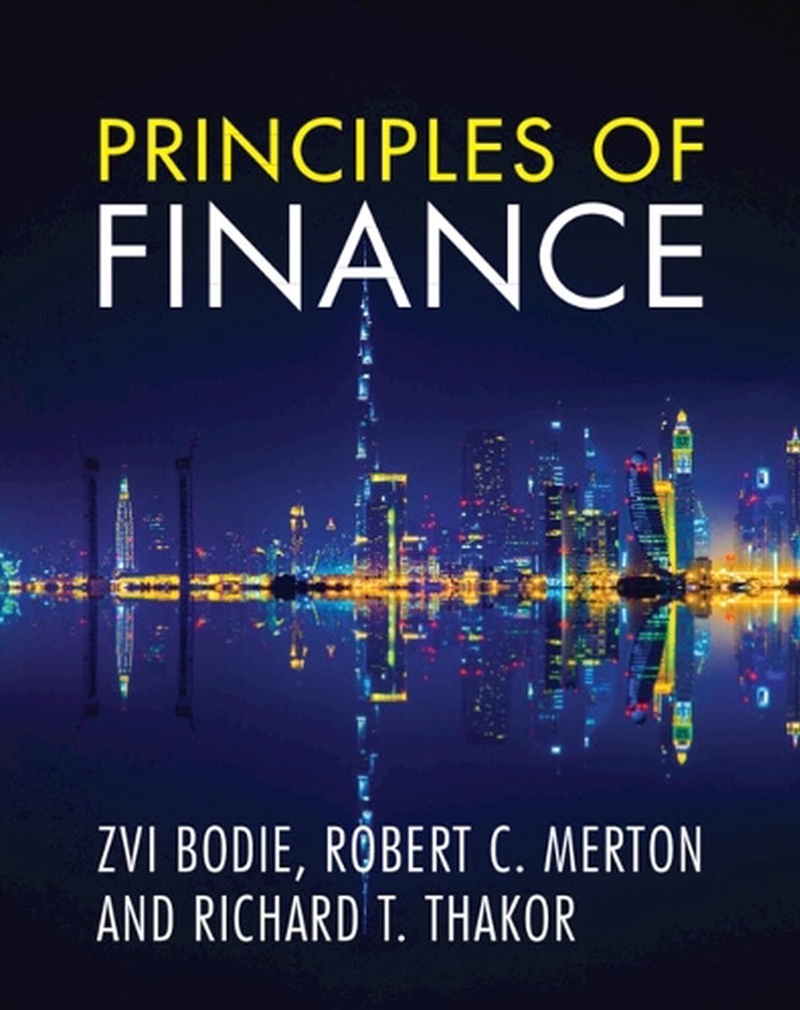 Principles Of Finance/Product Detail/Accounting & Finance