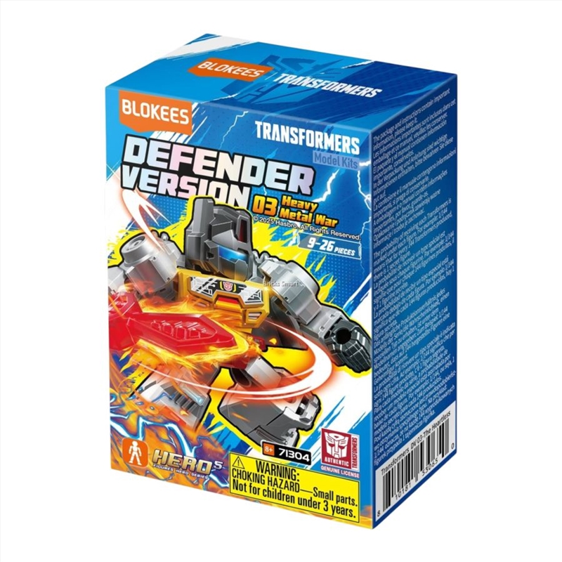 Transformers - Defender "Heavy Metal War" Blind Box (SENT AT RANDOM)/Product Detail/Figurines