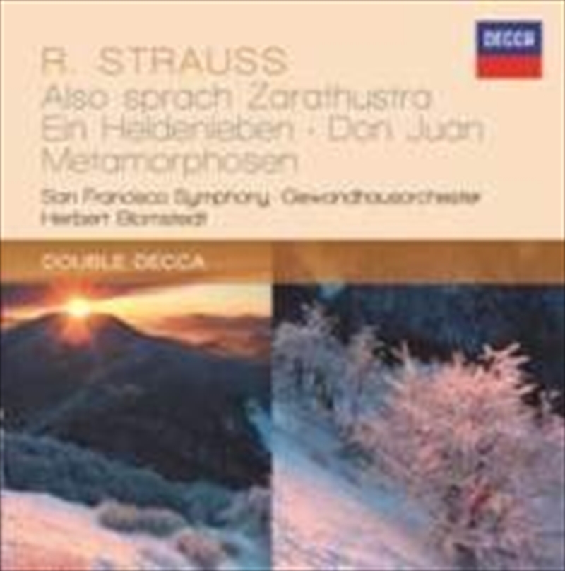 R.Strauss: Zarathustra, Heldenleben, Don Juan, Metamorphosen/Product Detail/Classical