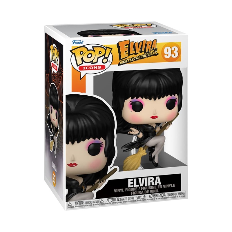 Elvira - Elvira w/Broom Pop!/Product Detail/Movies