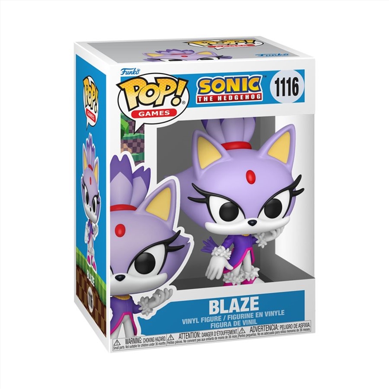 Sonic - Blaze the Cat Pop!/Product Detail/Standard Pop Vinyl