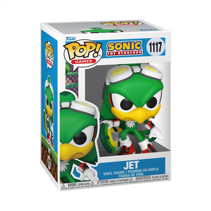 Sonic - Jet the Hawk w/Board Pop!/Product Detail/Standard Pop Vinyl