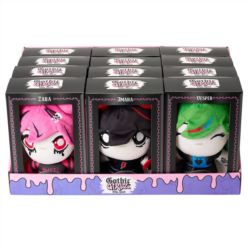 Gothic Girlz Large 20Cm Plush (SENT AT RANDOM)/Product Detail/Plush Toys
