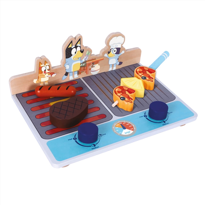 Bluey Wooden Tabletop Bbq Set/Product Detail/Toys