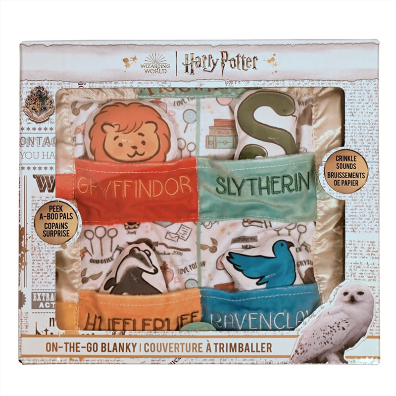 Harry Potter On-The-Go Hogwarts House Blanky/Product Detail/Toys
