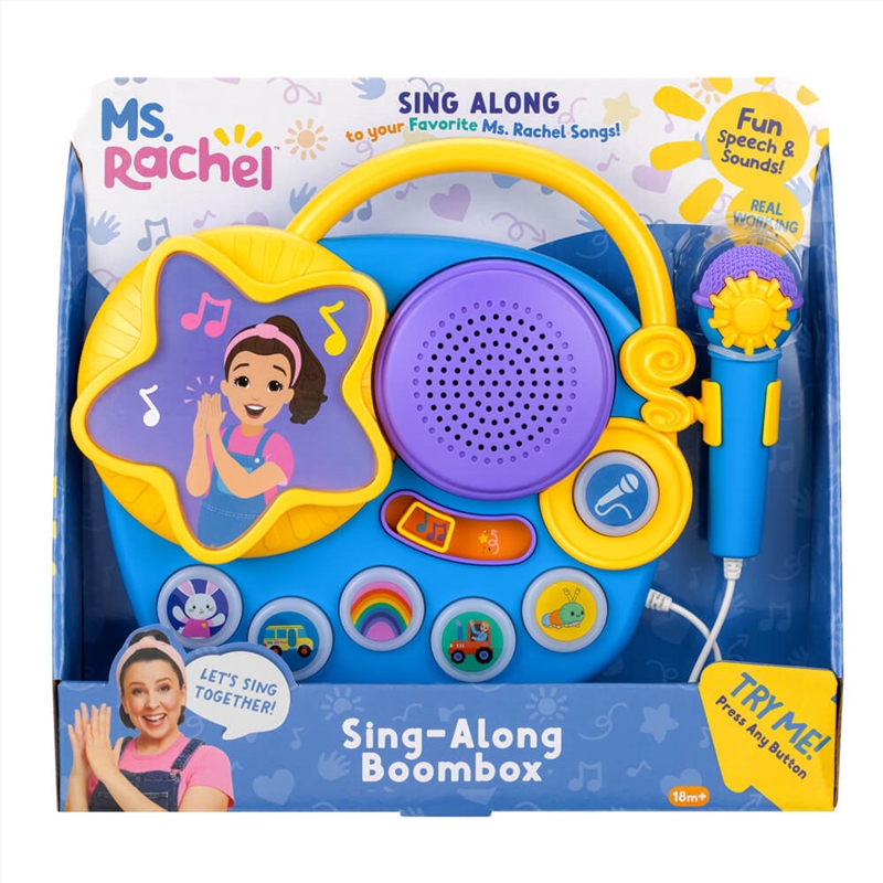 Ms Rachel Sing-Along Boombox/Product Detail/Toys