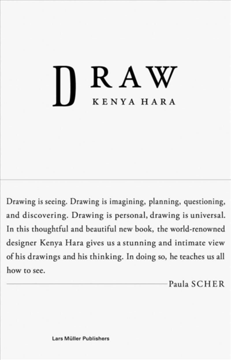 Kenya Hara: Draw/Product Detail/Art