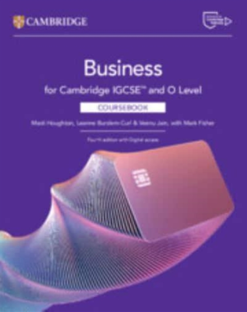 Cambridge Igcse™ And O Level Business Coursebook With Digital Access (2 Years)/Product Detail/English