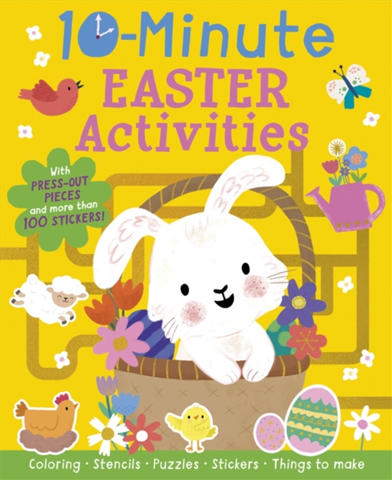 10-Minute Easter Activities : With Stencils, Press-Outs, And Stickers!/Product Detail/Kids Activity Books