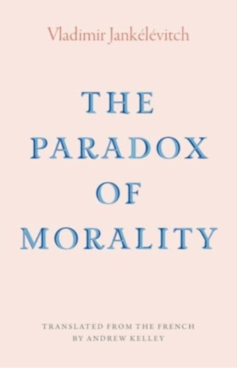 The Paradox Of Morality/Product Detail/Reading