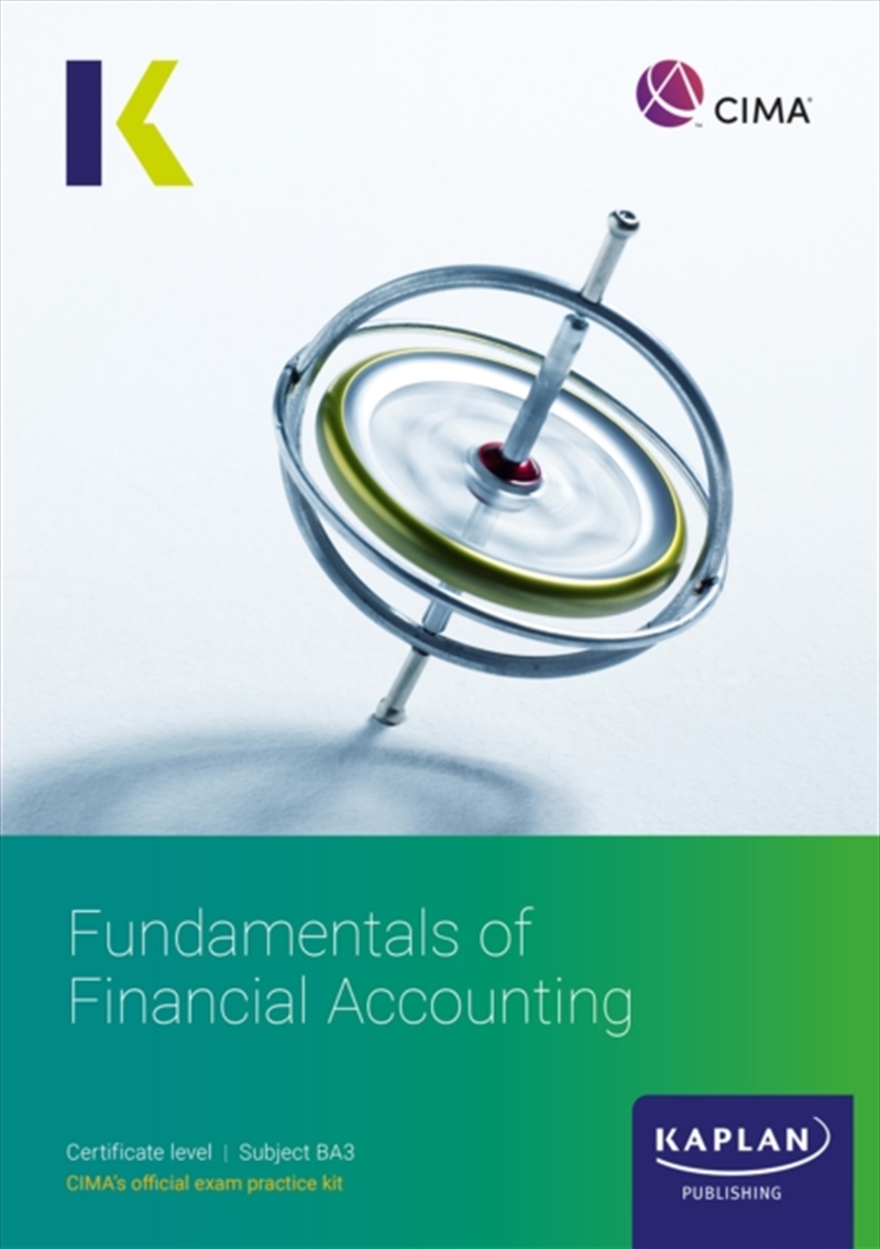 Ba3 Fundamentals Of Financial Accounting - Exam Kit/Product Detail/Reading