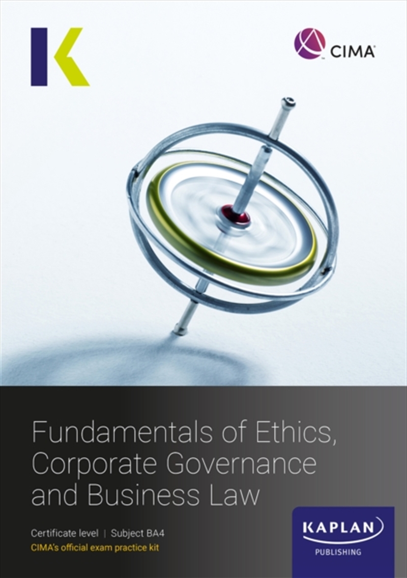 Ba4 Fundamentals Of Ethics, Corporate Governance And Business Law - Exam Kit/Product Detail/Reading
