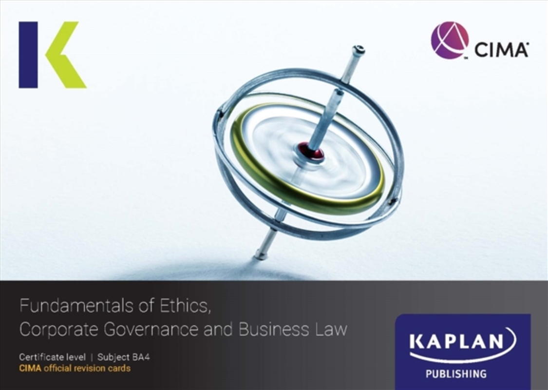 Ba4 Fundamentals Of Ethics, Corporate Governance And Business Law - Revision Cards/Product Detail/Reading