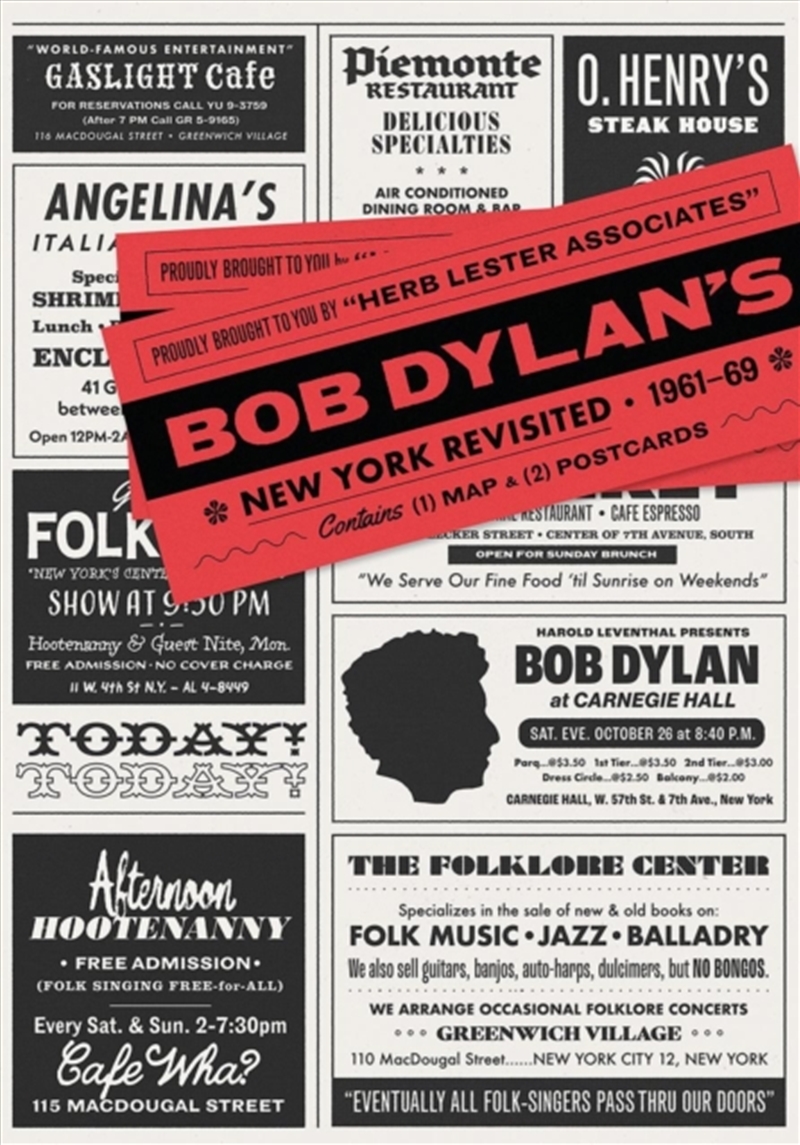 Bob Dylan'S New York Revisited 1961-69/Product Detail/Travel & Holidays