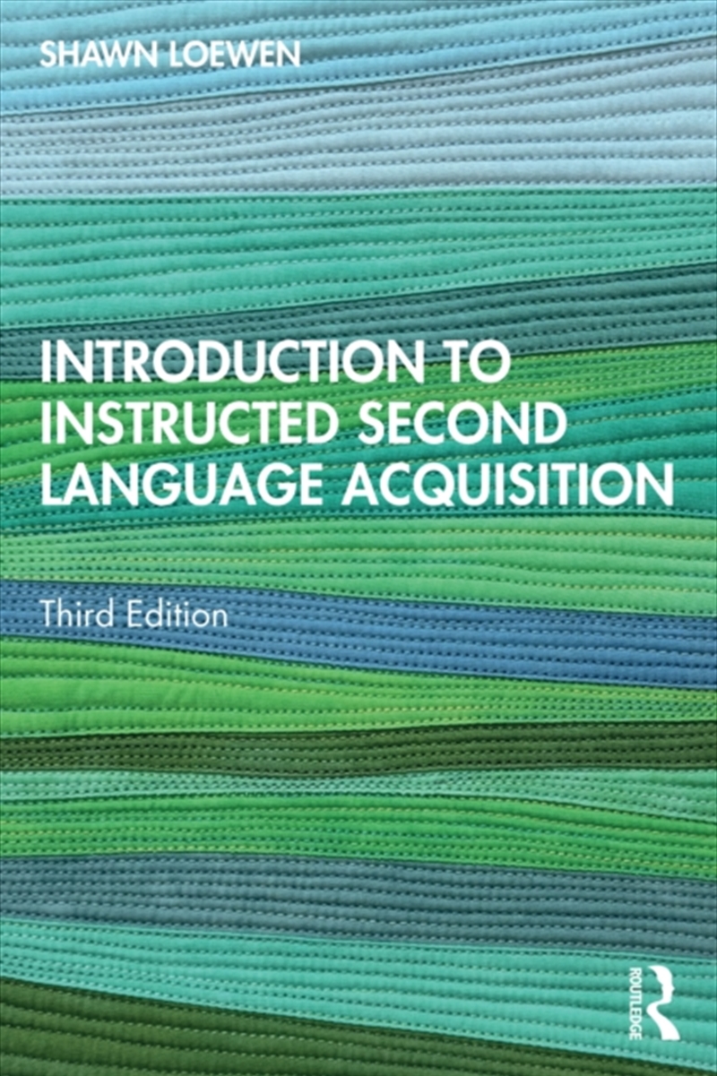 Introduction To Instructed Second Language Acquisition/Product Detail/Language & Linguistics