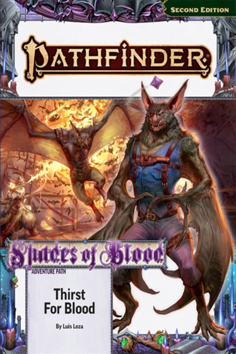 Pathfinder Adventure Path: Thirst For Blood (Shades Of Blood 1 Of 3) (P2)/Product Detail/Arts & Entertainment