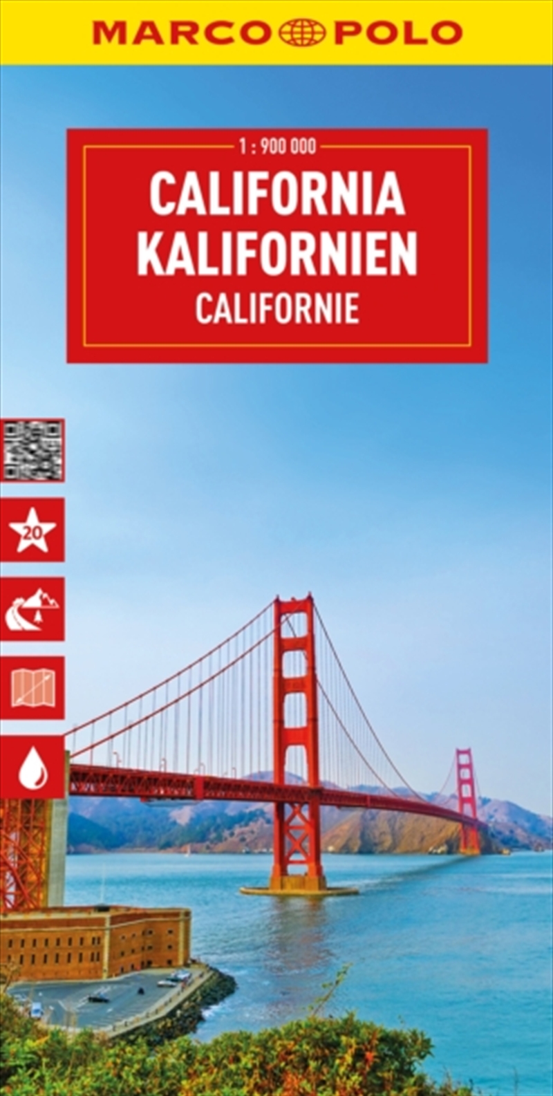 California Marco Polo Map/Product Detail/Geography