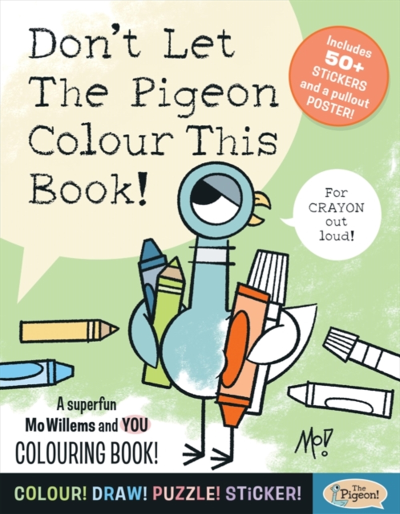 Don'T Let The Pigeon Colour This Book!/Product Detail/Kids Activity Books