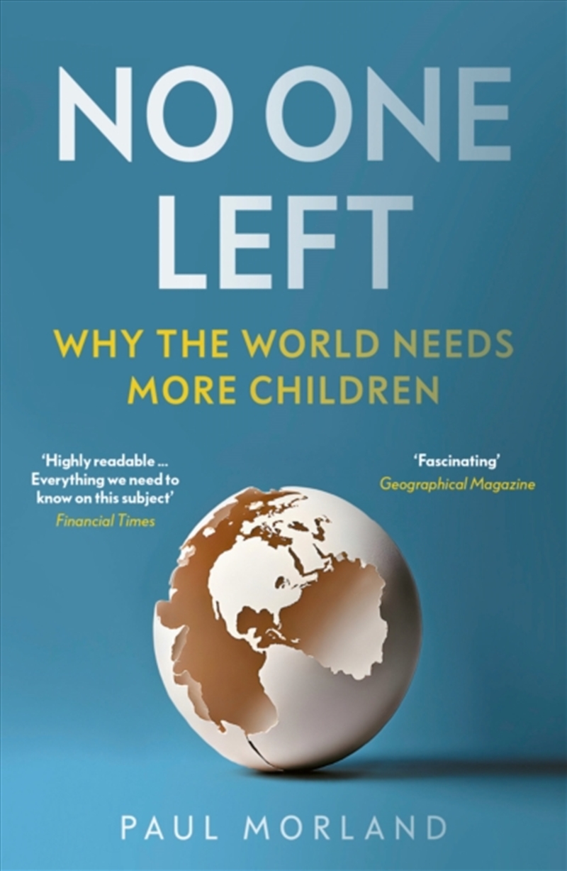 No One Left : Why The World Needs More Children/Product Detail/Politics & Government
