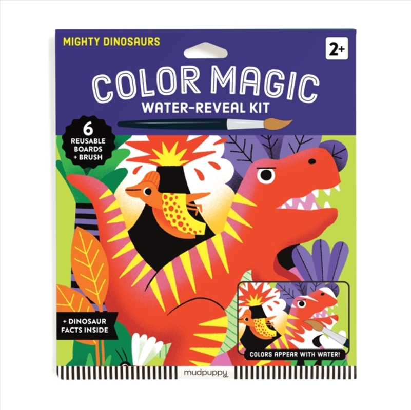 Mighty Dinosaurs Color Magic Water-Reveal Kit/Product Detail/Kids Activity Books