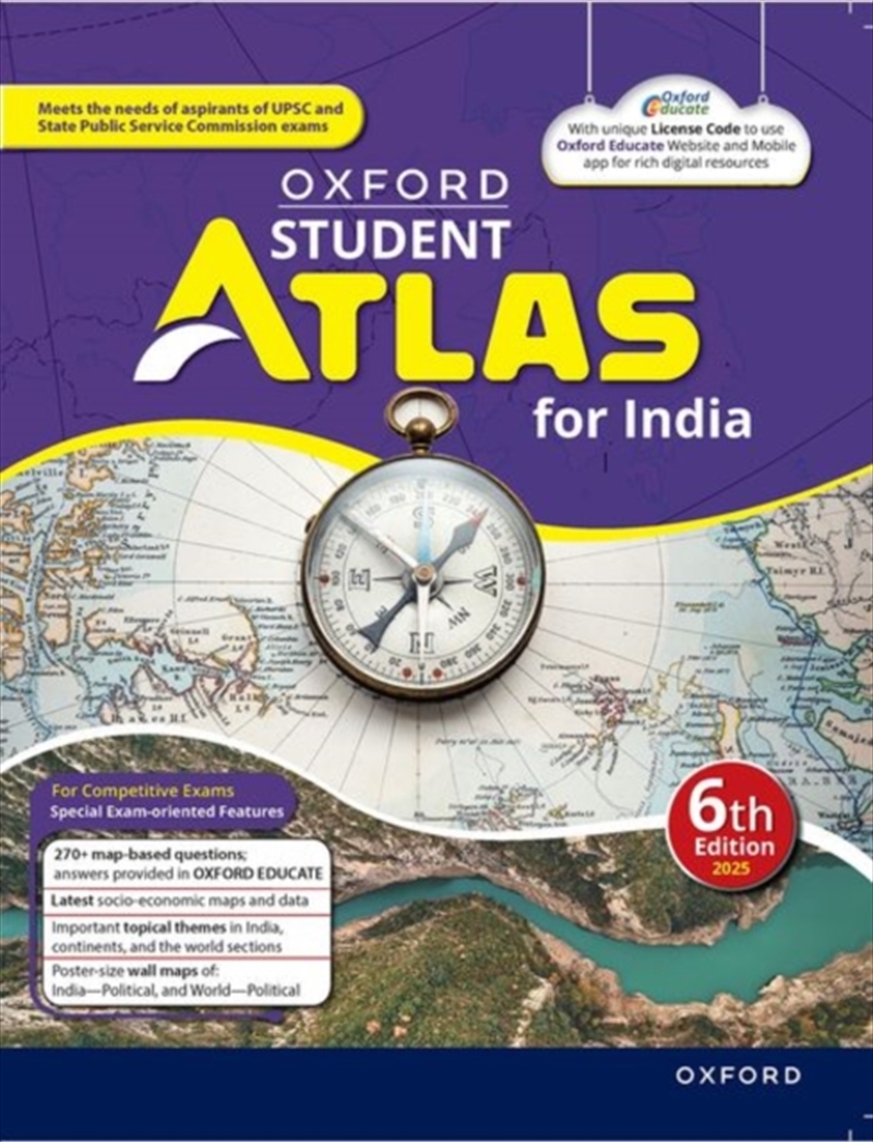 Oxford Student Atlas For India/Product Detail/Reference & Encylopaedias