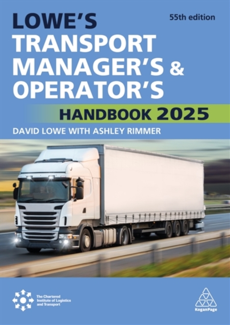 Lowe'S Transport Manager'S And Operator'S Handbook 2025/Product Detail/Transportation