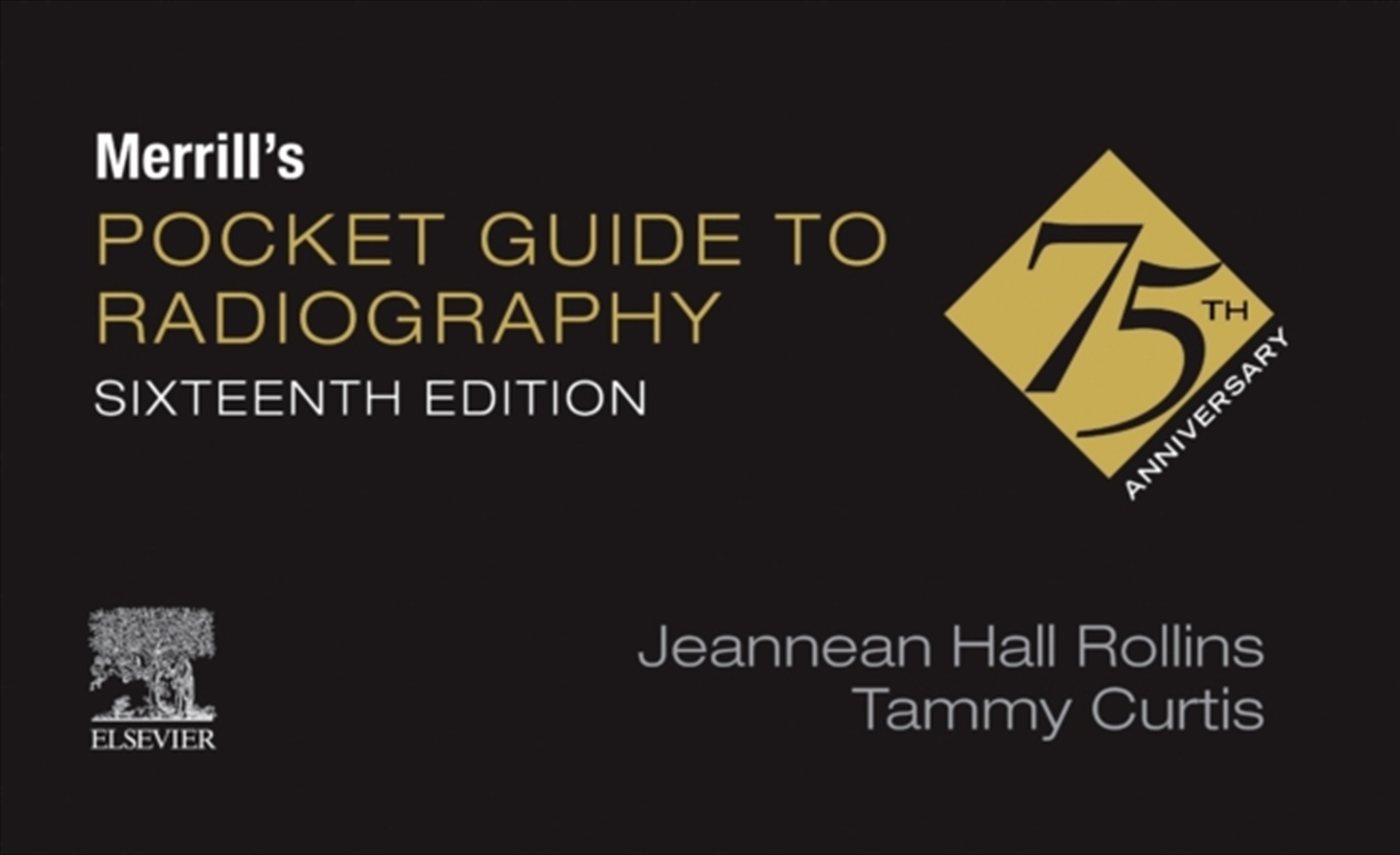 Merrill'S Pocket Guide To Radiography/Product Detail/Healthcare