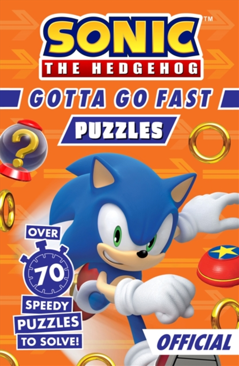 Sonic The Hedgehog Gotta Go Fast Puzzle Book/Product Detail/Kids Activity Books