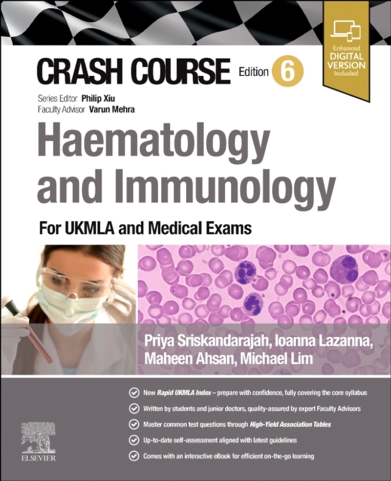 Crash Course Haematology And Immunology : For The Mla And Medical Exams/Product Detail/Healthcare