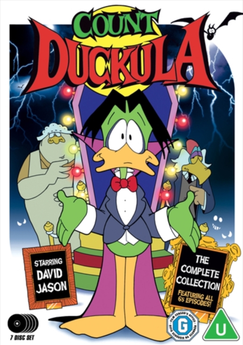 Count Duckula - Series 1-4 Complete Collection (REGION 2)/Product Detail/Animated