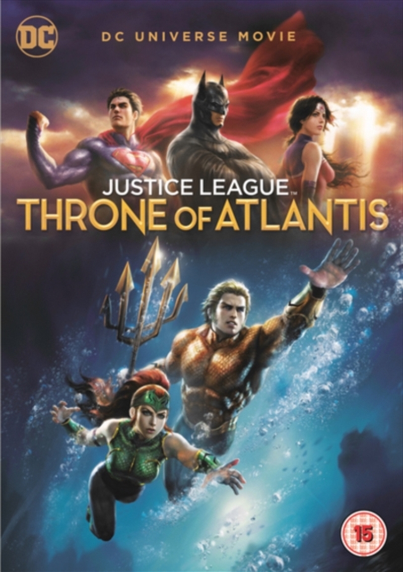 DC Universe Movie - Justice League - Throne Of Atlantis (REGION 2)/Product Detail/Action