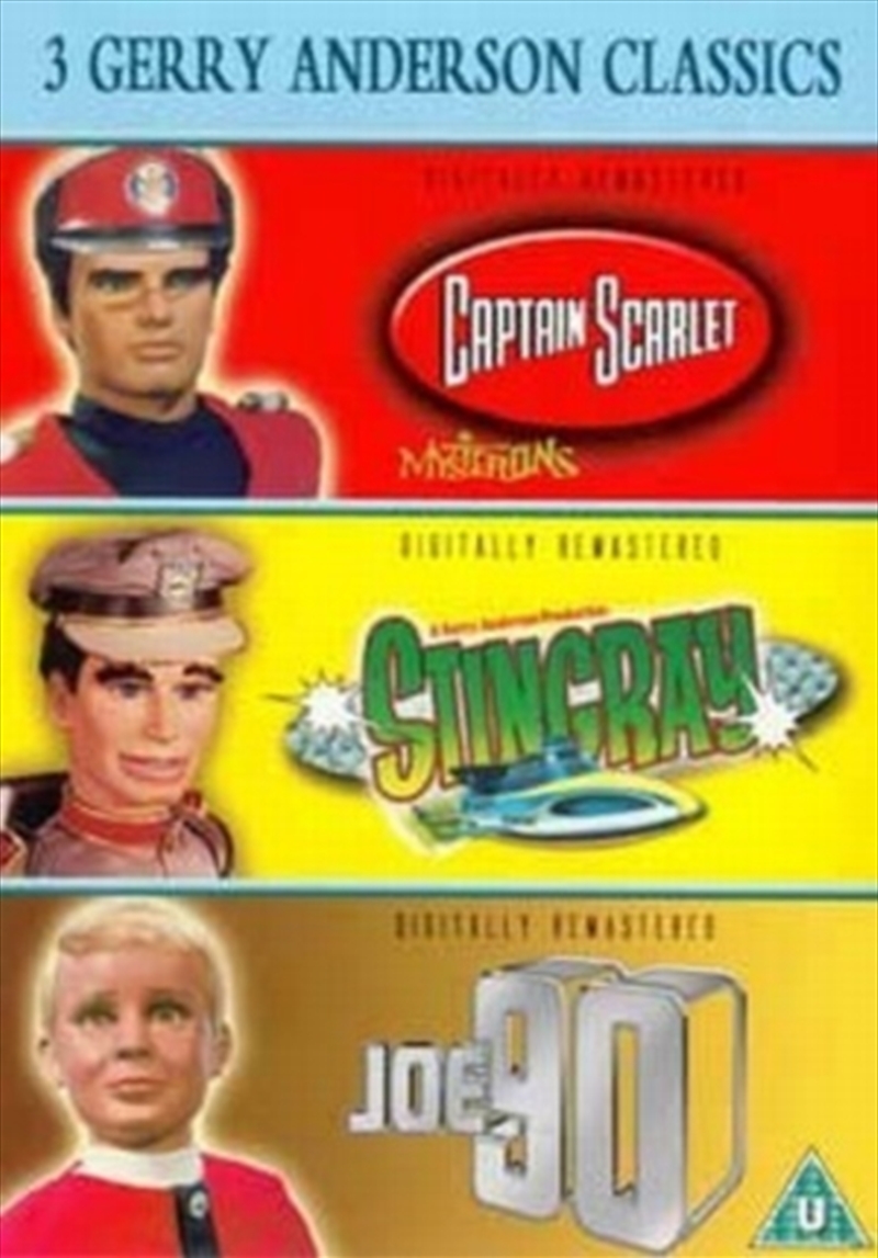 Classic Gerry Anderson - Captain Scarlet / Stingray / Joe 90 (REGION 2)/Product Detail/Drama