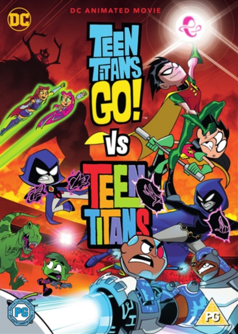 DC Teen Titans Go vs Teen Titans (REGION 2)/Product Detail/Animated